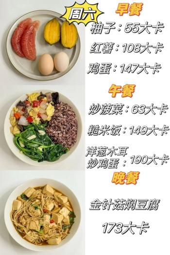 瘦10斤！减脂餐食谱一周七天  -图6